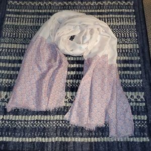 Pastel polka dot scarf